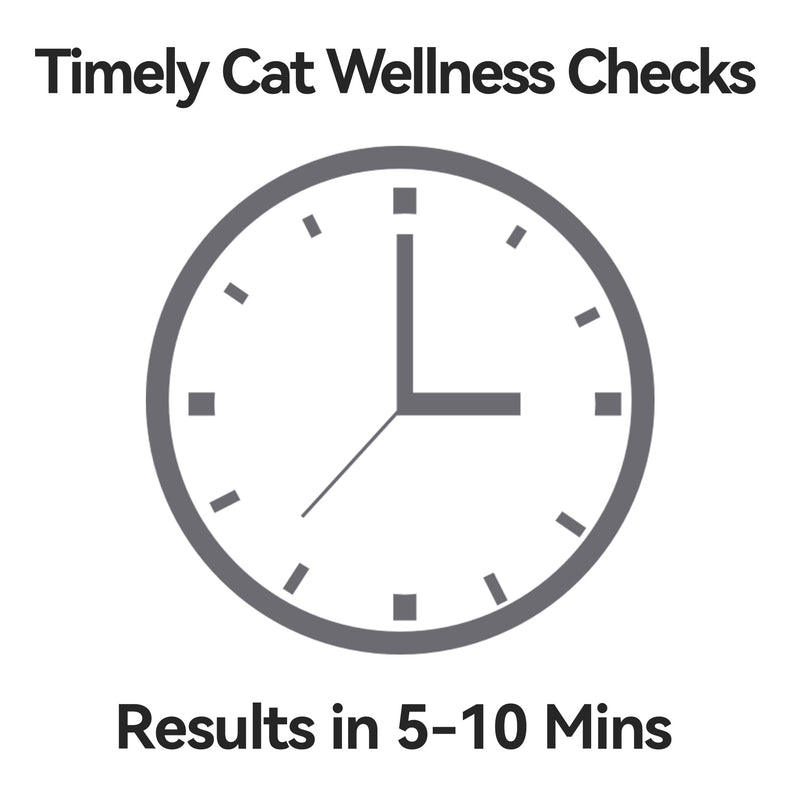 Home Check 4-in-1 Feline Home Wellness Kit – Easy Cat Health Monitor 2 (Pack)