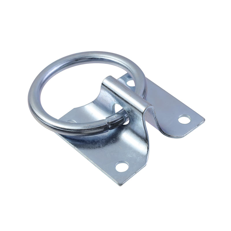 2Pcs M7*60 Cross Tie Ring for Horse,Block Tie Ring Hitching Ring with Screws for Horse Stall Stable，Horse Barn Supplie 2 - BeesActive Australia