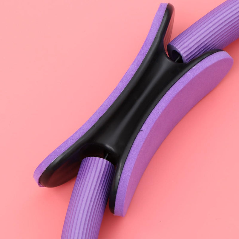 Yoga Resistance Circle Yoga Accessory Yoga Balance Ring Pilates Circle Exercises Pilates Ring Exercises Purple 42X38CM