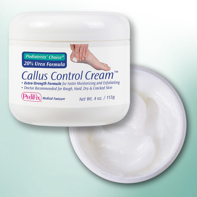 Pedifix Podiatrists' Choice 20% Urea Callus Control Extra Strength Foot Cream 4 Oz. (113g) - Professional Treatment for Dry, Cracked Feet, Callus & Foot Care Relief - BeesActive Australia