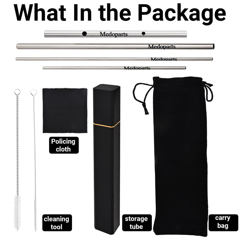 Professional Metal Vocal Training Straws,Singing Breath Control Aid,Portable Voice Exerciser,Improve Tone Resonance and Vocal Technique,For Singers and Teachers (C) C - BeesActive Australia