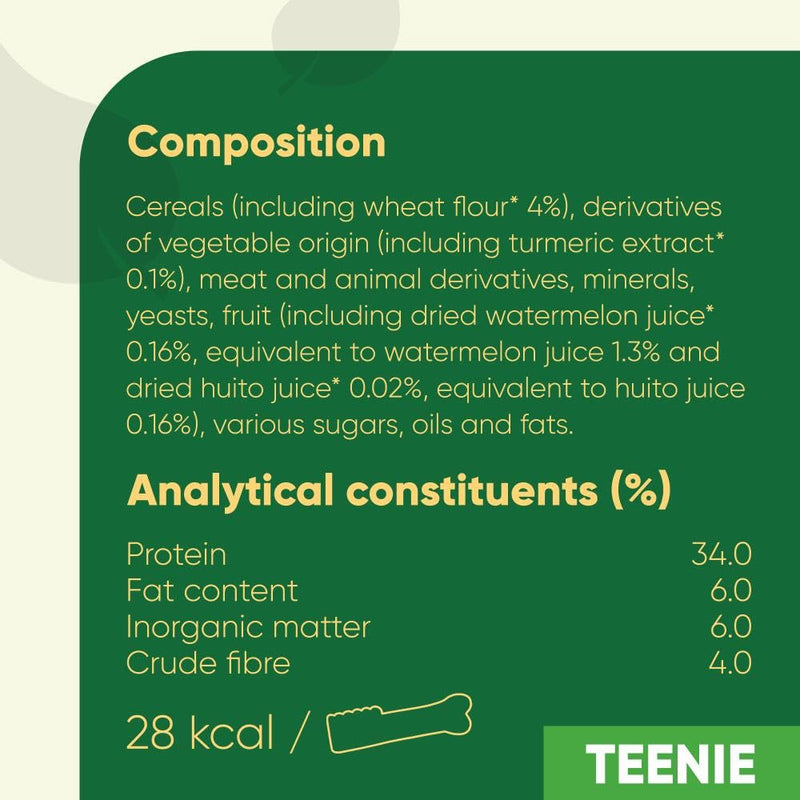 GREENIES Dental Sticks for small dogs weighing 2 to 7 kg - 43 chew sticks - Veterinary certified oral hygiene treats, 340g