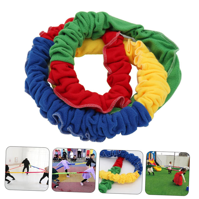 BESPORTBLE Kids Stretchy Elastic Tension Rope Ring for Outdoor Exercise and School Sports Games Durable Rally Band for Preschool and Elementary Pe Activities