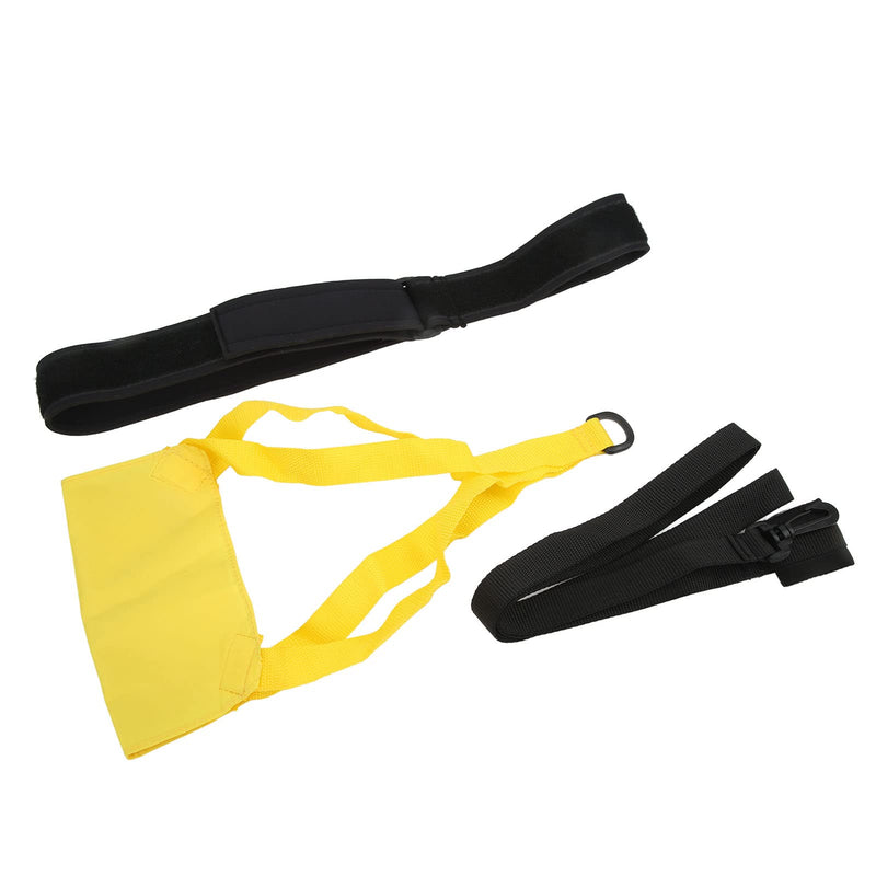Swim Training Parachute Belt, Coated Nylon Water Resistance Drag Equipment, Lightweight Strength Exercise Gear for Athletes