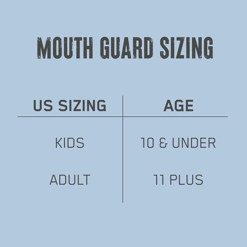 Goon Guard Hockey Mouth Guard Strapless - Hockey Mouth Guard for Youth, Adults, & Braces: 2X The Impact Absorption, Made in The USA, Case Included Clear
