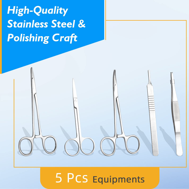 Dental Practice Kit - 25 Pcs Set Oral Practice Kit Include 4 Soft Silicone Oral Pad Training Kit for Dentist Assistant Training & Student Practice - BeesActive Australia
