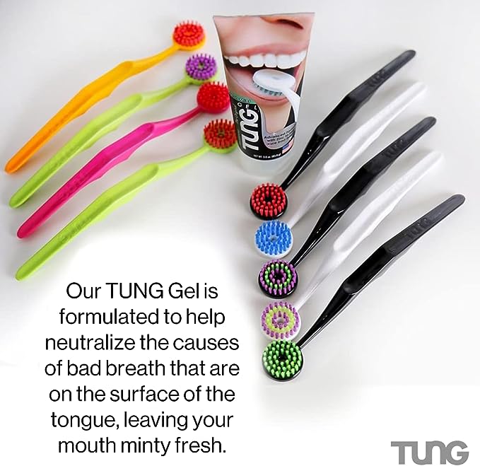Peak Essentials TUNG Brush - Tongue Cleaner - BeesActive Australia