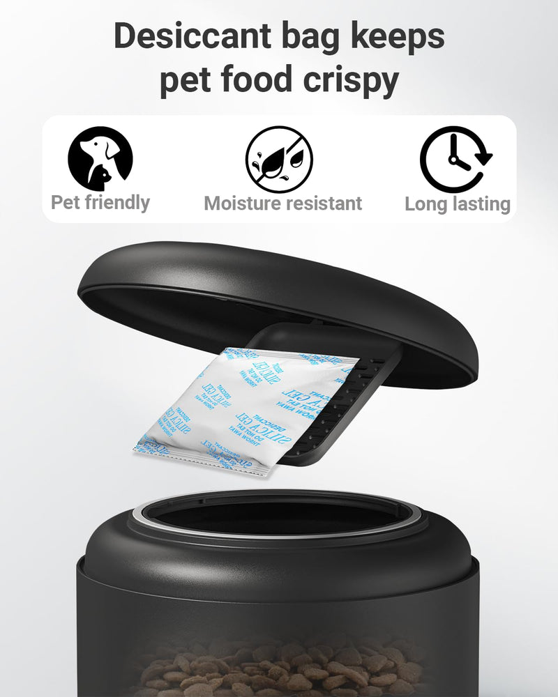 Pet Food Desiccant Bag Compatible with PETLIBRO/PETKIT Automatic Cat Feeder, Desiccant Bag Replacement for Pet Food Storage Container/Dog Treat Container/Timed Cat Feeder, Keep Pet Food Fresh- 16 Pack - BeesActive Australia