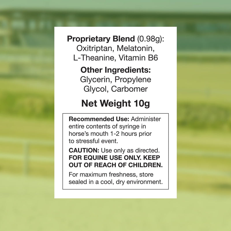 SynChill AF Calming Gel for Nervous Horses - Single Serving - Advanced Formula with L-Theanine, Increased Potency, 100% Natural Supplement, Disposition & Confidence Support for Horses - 3 Pack - BeesActive Australia