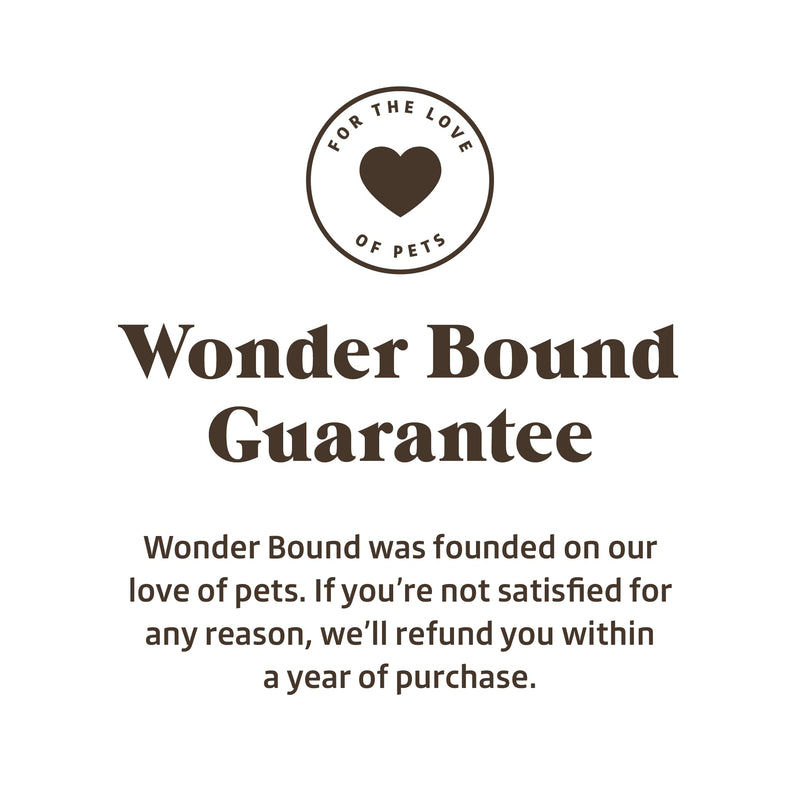 Wonder Bound Beef Flavor Dog Treat Sticks, 10 Count | Rawhide-Free | Dental Health | Easy to Digest | 9 Oz Pack of 2