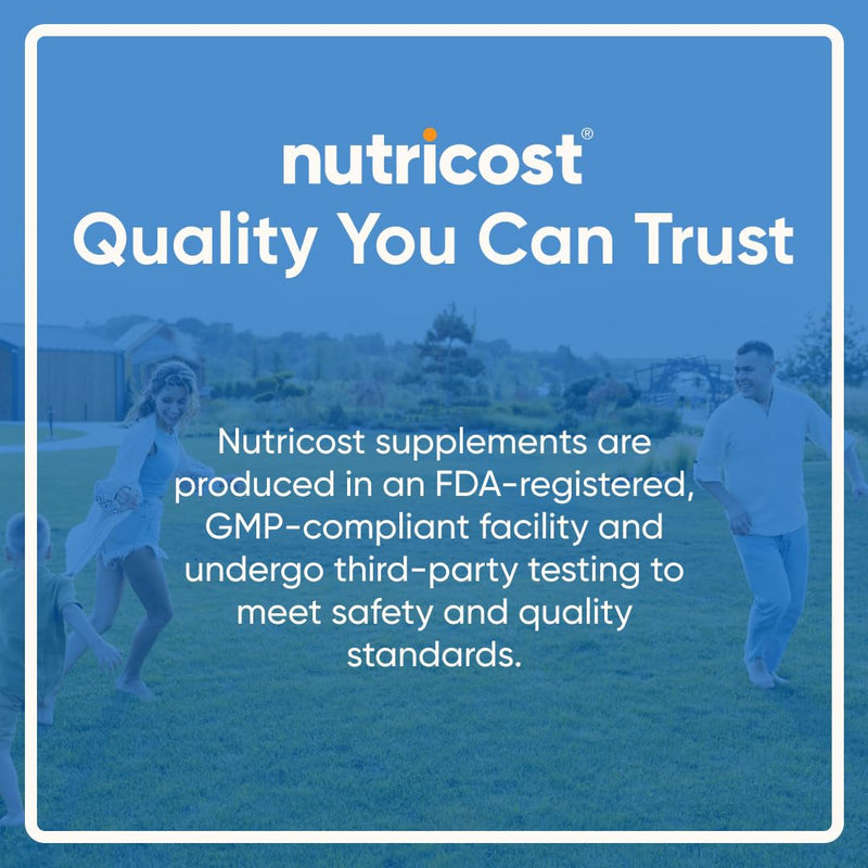 Nutricost Glutathione Capsules 500mg, 240 Capsules - Gluten Free, GMO Free 240 Count (Pack of 1)