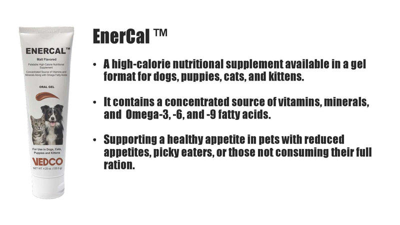 Enercal Oral Gel 4.25oz Malt
