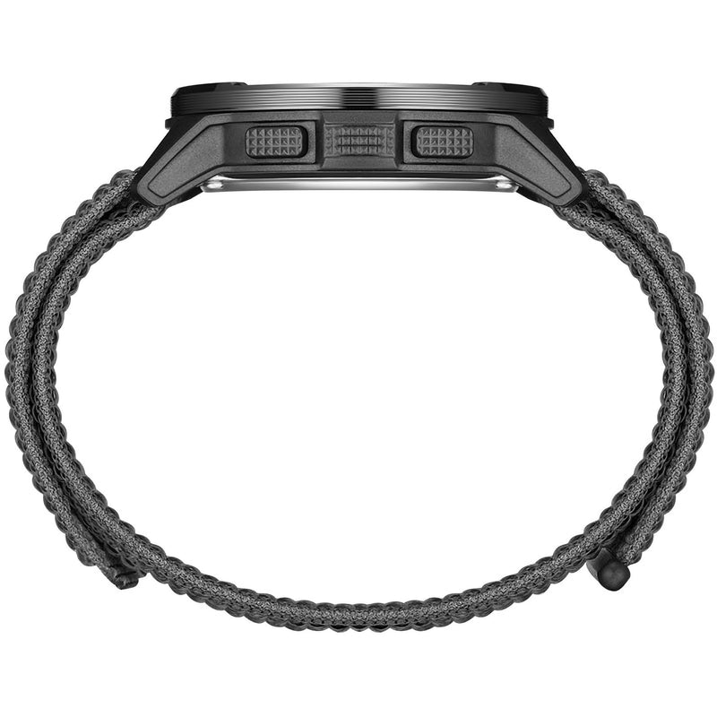DIDITIME Tactical Watches for Men, Military Watches for Men, Waterproof 164FT, Fitness Watch, Mens Digital Watches with Compass, Metronome, Pedometer, Lightweight Breathable Nylon Watch ALPS-BLACK - BeesActive Australia