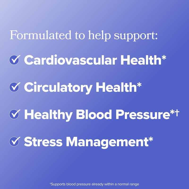 MENO Heart + Blood Pressure Capsules with CoQ10 & Beets – 30-Day Supply