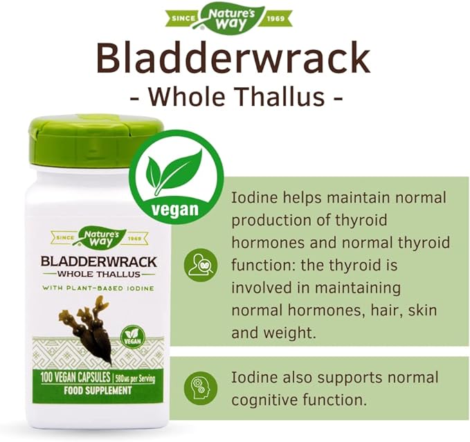 Bladderwrack 100 capsules - BeesActive Australia