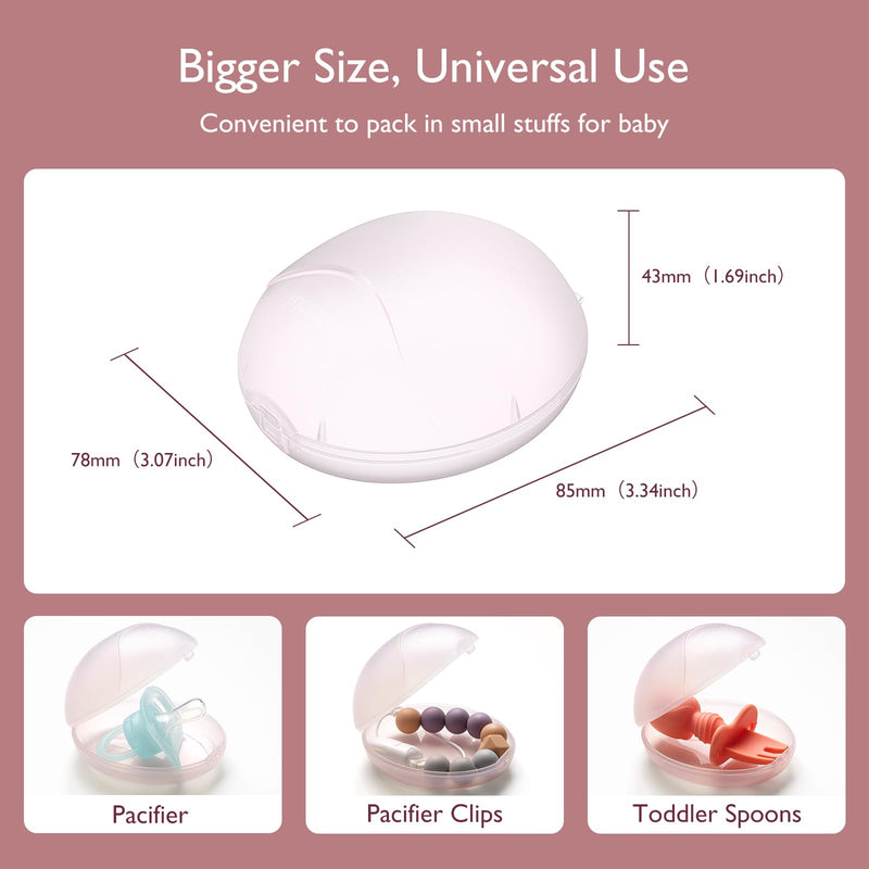 Momcozy Contact Nipple Shields, 100% Food-Grade Silicone for Breastfeeding Difficulties, Ultra-Thin & Super-Soft, Made Without BPA/BPS, Include Carry Case (24mm) 24mm - BeesActive Australia
