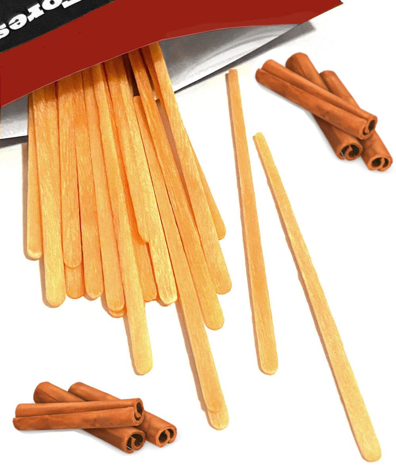 Hot Cinnamon Flavored Toothpicks (Flat Shape) 100ct Cinnamon (N&A) - BeesActive Australia