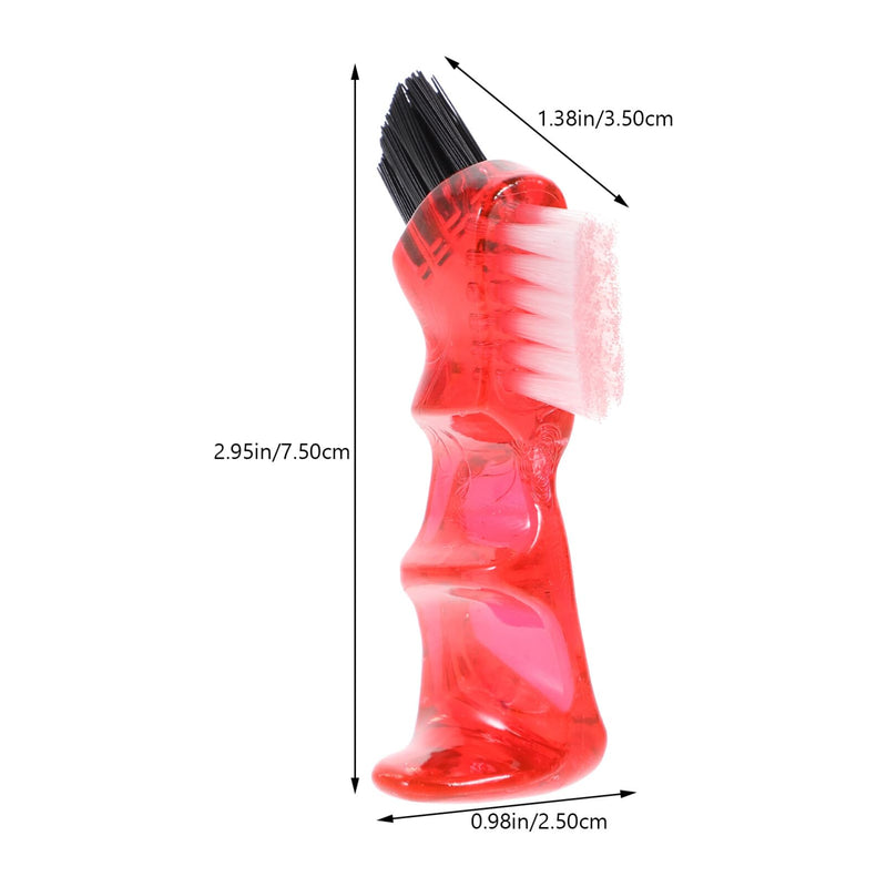 Healifty 4pcs Denture Toothbrush Electric Toothbrushes Denture Care Brush Personal Mini Dual Head Toothbrush Electric Denture Brush Toothbrush Small Paintbrush Double Head Plastic - BeesActive Australia