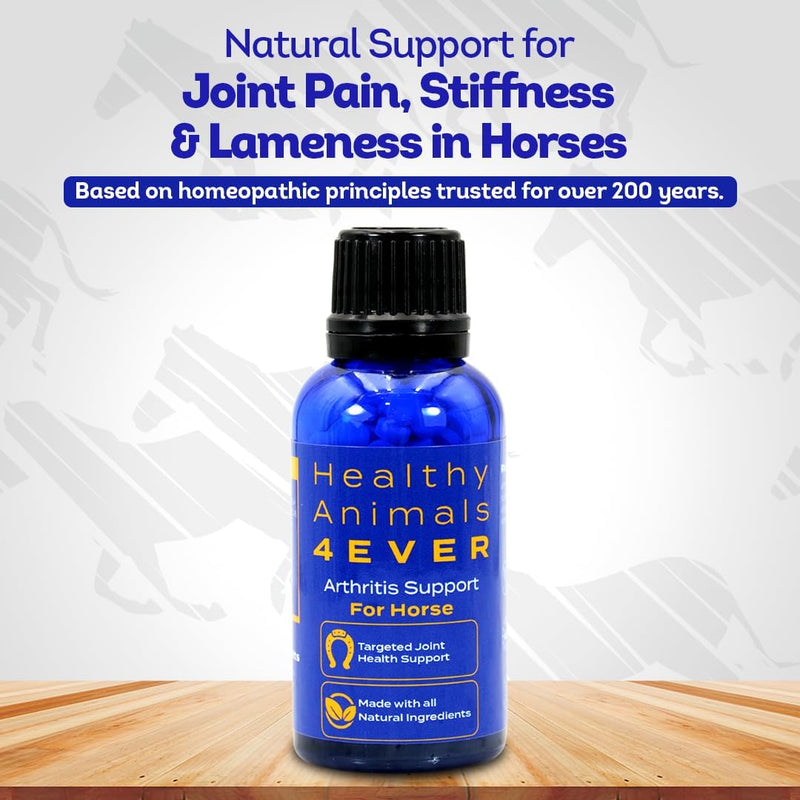 All-Natural Horse Arthritis Support - Helps Prevent Stiffness, Joint Pain & Lameness - Joint Supplements for Horses - Homeopathic & Highly Effective - 300 Tablets - BeesActive Australia