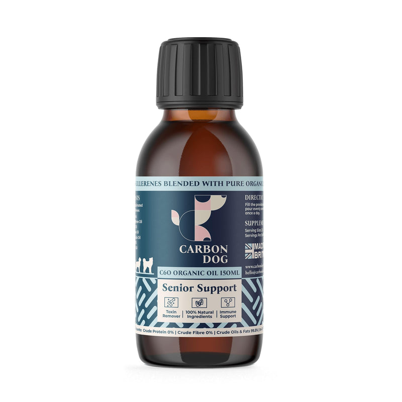 Senior Support Dog Supplement 150ml | Specially Formulated Supplements for Senior Dogs | Maintains Comfort & Vitality | 100% Natural | With Salmon Oil and Flaxseed Oil