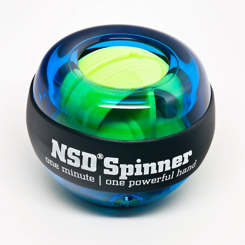 NSD Power Essential Spinner Gyro Hand Grip Strengthener Wrist Forearm Exerciser Blue
