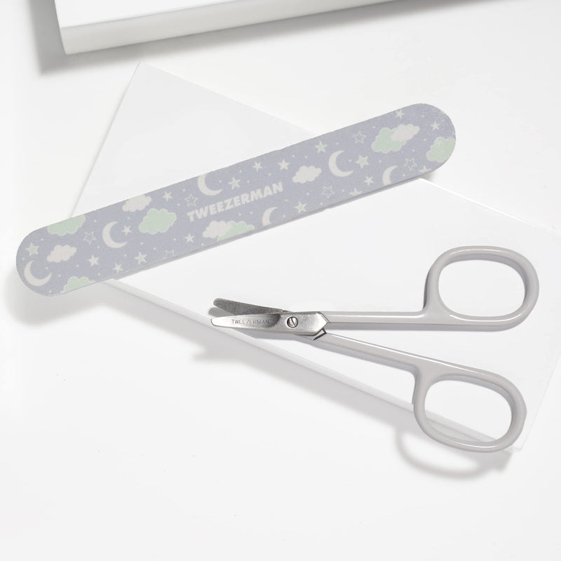 Tweezerman Baby Nail Scissors with Bear File (Assorted) - BeesActive Australia