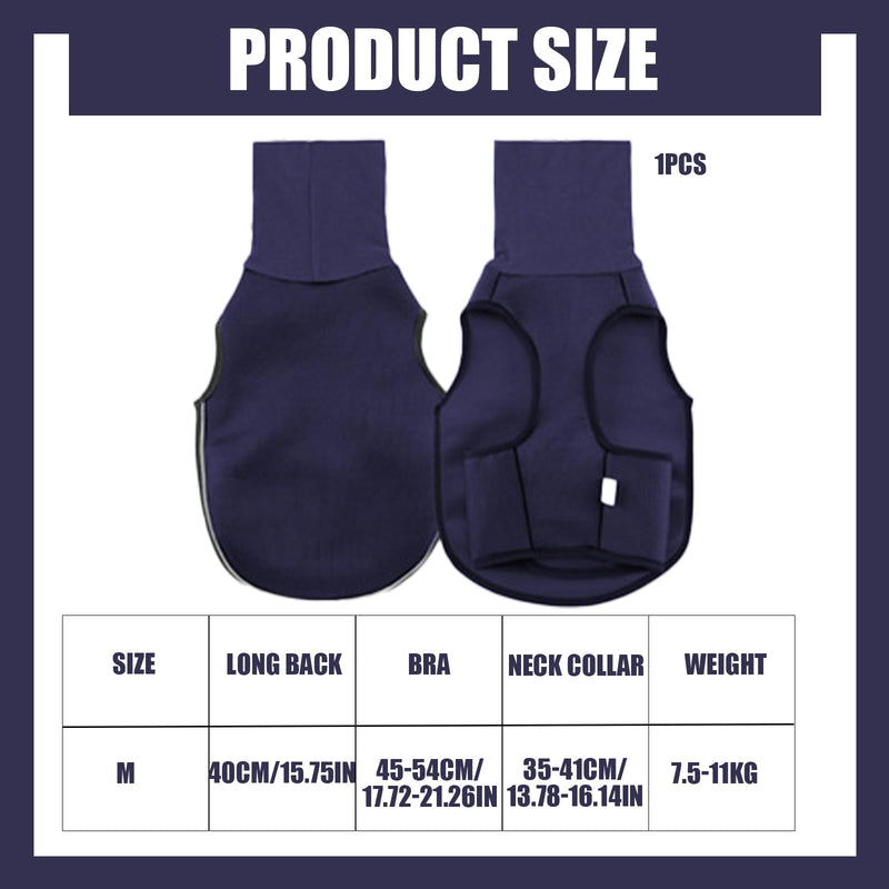 PLUSHCEWT Dog Coat for Relieving Anxiety Calming Vests with Soothing Hood and Ear Protection Anti Stress Vest Calming Jacket for Dogs Calming Shirt with Reflective (A) A - BeesActive Australia