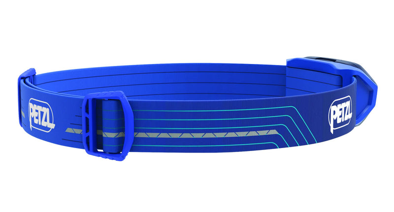 PETZL Tikka CORE Headlamp - Rechargeable, Compact 450 Lumen Light with Red Lighting, for Hiking, Climbing, and Camping - Blue One Size Blue/Blue - BeesActive Australia