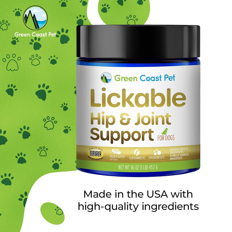 Lickable Actives (Hip/Joint & Discomfort Support) Supplement for Dogs, 16 oz Hip/Joint & Discomfort Support - BeesActive Australia