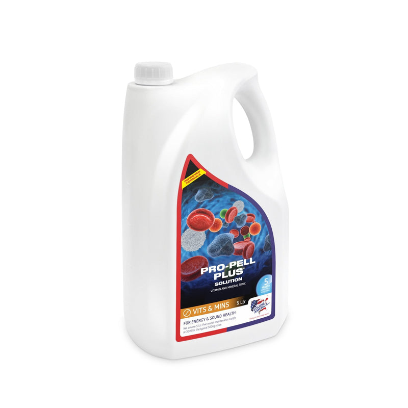 Equine America Pro-Pell Plus | Premium Ready To Use Horse & Pony Supplement | For Energy & Sound Health 1 Litre