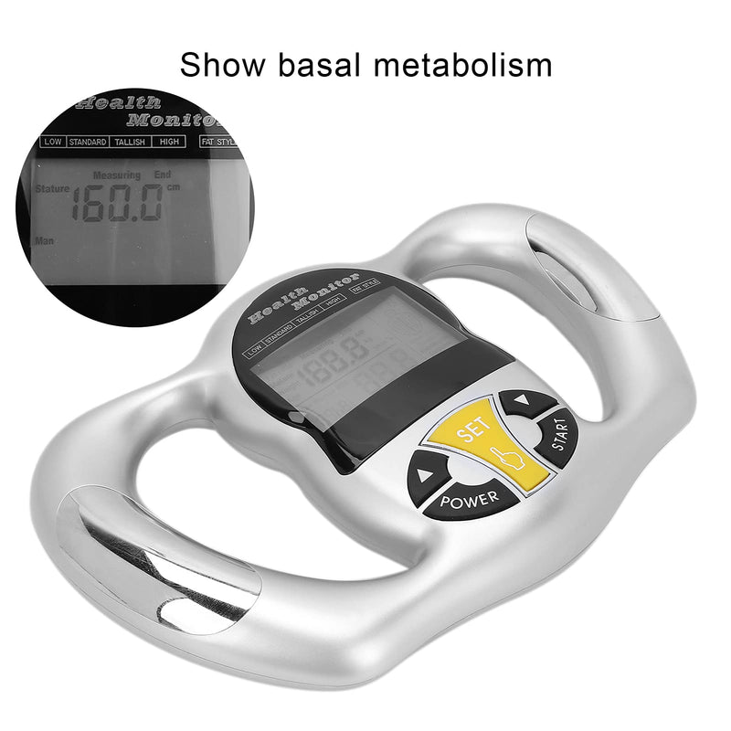 Body Fat Analyzer, Handheld Body Fat Measurement Device Body Fat Measuring BMI Meter Fat Analyzer Monitor Measure Body Fat Percentage Machine Body Fat Tester Analyzer for Fitness - BeesActive Australia