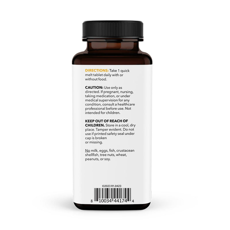 LifeSeasons Essentials Methyl Folate Quick Melts – 5-MTHF Folate Supplement – Supports Methylation Cycle Function & Cellular Health – Lemon Flavor – 60 Quick Melts