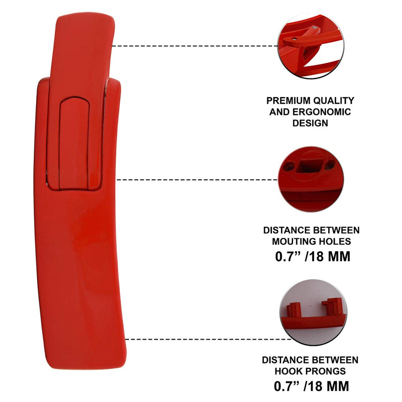Lever Weight Lifting Belt - Replacement Buckle, Powerlifting Belt Red