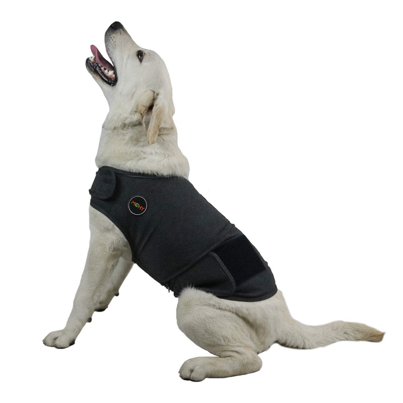 MCHY Dog Anxiety Vest, Anxiety Relief for Dogs, Dog Calming Coat (Grey XL) X-Large Gray