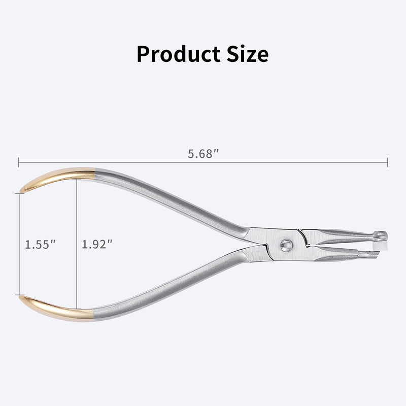 Dental Adhesive Removing Pliers, Orthodontic Bandage Remover Forceps Dental Surgical Instrument Tool Tooth Pulling Kit for Dentist - Easy to Use and Portable - BeesActive Australia