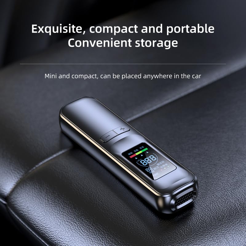 Breathalyzer Portable Alcohol Tester, High Accuracy with USB Rechargeable, HD Digital Display with Warning Function for Home or Party Use - BeesActive Australia