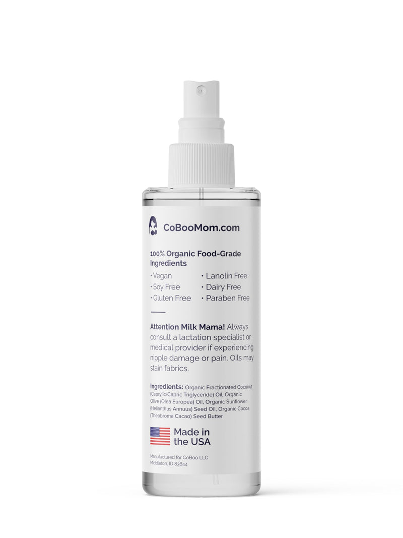 Organic Breast Pumping Spray 2oz, Supports Essential Breast Pump moisturization, Helps Sore Nipples & Clogged Ducts, Breast Pump Lubricant, Pump Spray for Flanges, Vegan, Natural & Lanolin Free 2 Fl Oz (Pack of 1) - BeesActive Australia