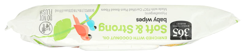 365 by Whole Foods Market, Coconut Baby Wipes, 64 Count - BeesActive Australia