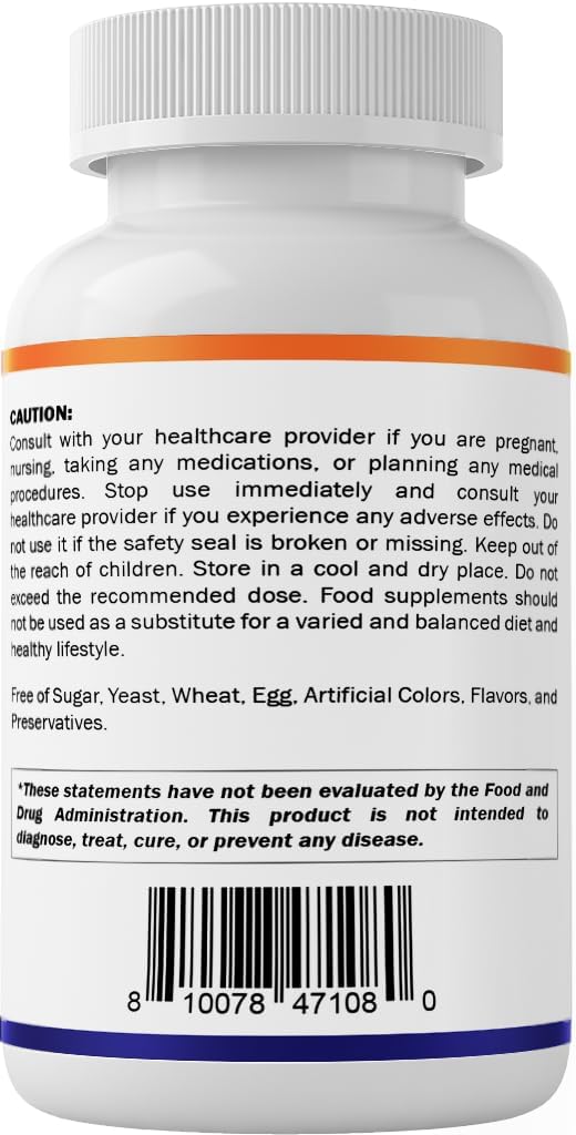 Vitamatic Benfotiamine 300 mg, 90 Vegetarian Capsules | Fat Soluble Form of Vitamin B1, Supports Healthy Energy Metabolism and Nervous System*, Non-GMO, Gluten Free, Made in USA 1 Bottle