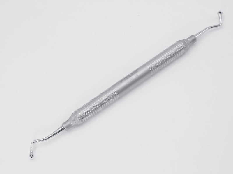 Pomee Dental Acorn Burnisher #21D, Double-Ended (3.80mm & 4.50mm Tips), Ultra-Light, 9.5mm Hollow Handle, Composite & Amalgam Instrument for Detail Finishing & Polishing, 702-602