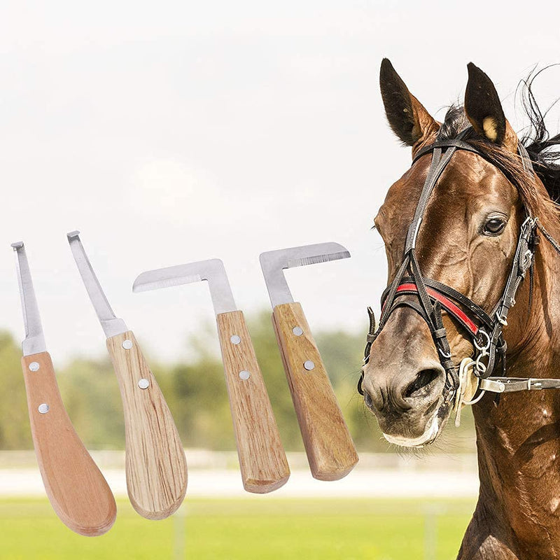 Yosoo Hoof Knife Straight Blade Left Right Handed Trimming Tool Horse Equipment for Cattle Horse Use - BeesActive Australia