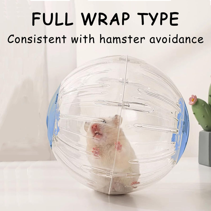 Large Hamster Wheel Sport Running Ball Hamster Toys for Hamsters Guinea Pig Mice Ferret Small pet 7.3” x 7.3” x 7.3” Blue - BeesActive Australia