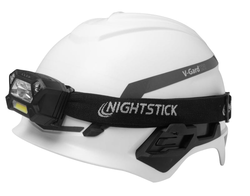 Nightstick NSP-4400B Dual-Light Headlamp w/Motion Sensing Activation - 3 AAA - Black