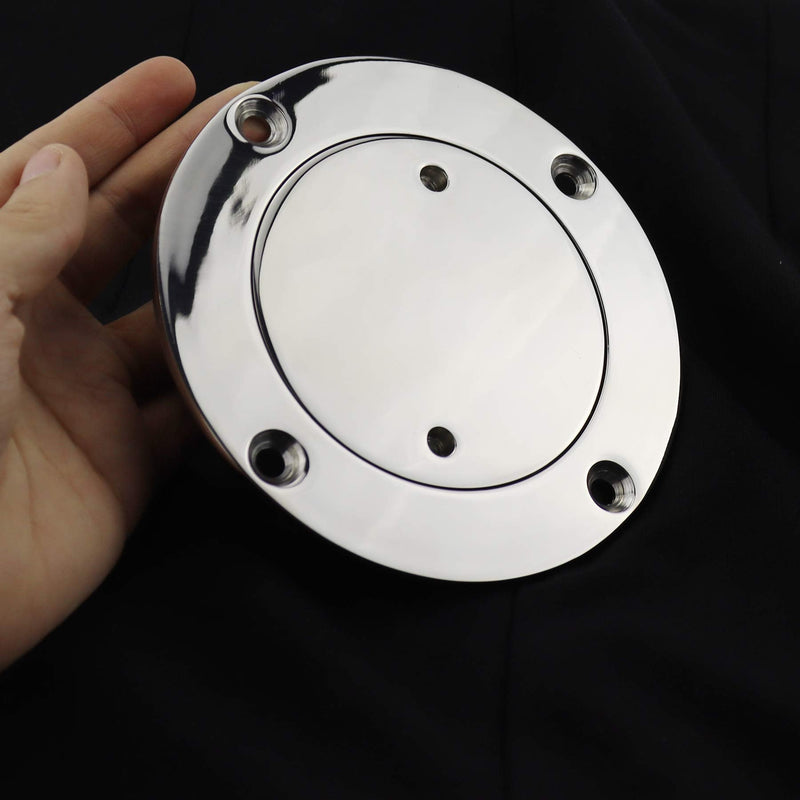 keehui Marine 316 Stainless Steel 3inch/4inch Inspection Deck Plate W/Screws for Boat 3IN - BeesActive Australia