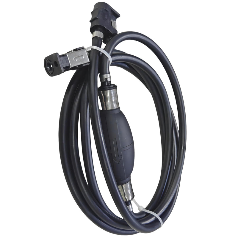 1/4 IN 10FT Fuel Line with Connector and Primer Bulb for Yamaha Marine Outboard RVs Fueltank - BeesActive Australia