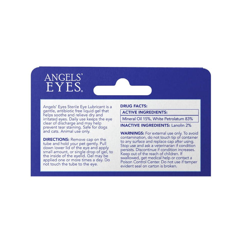 ANGELS' EYES Multi-Purpose Sterile Eye Lubricant | Soothes Dry Irritated Eyes | Safe for Dogs and Cats | Moisturize and Relieves Dry, Itchy Eyes | Tears and Discharge | 3.5g - BeesActive Australia