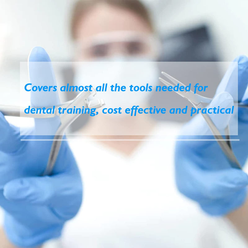 Dental Practice Kit - 25 Pcs Set Oral Practice Kit Include 4 Soft Silicone Oral Pad Training Kit for Dentist Assistant Training & Student Practice - BeesActive Australia