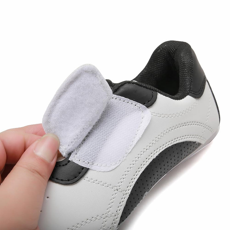 MSMAX Taekwondo Shoes Light Weight Boxing Karate Kung Fu Tai Chi Training Sneakers 1.5 M US Little Kid White
