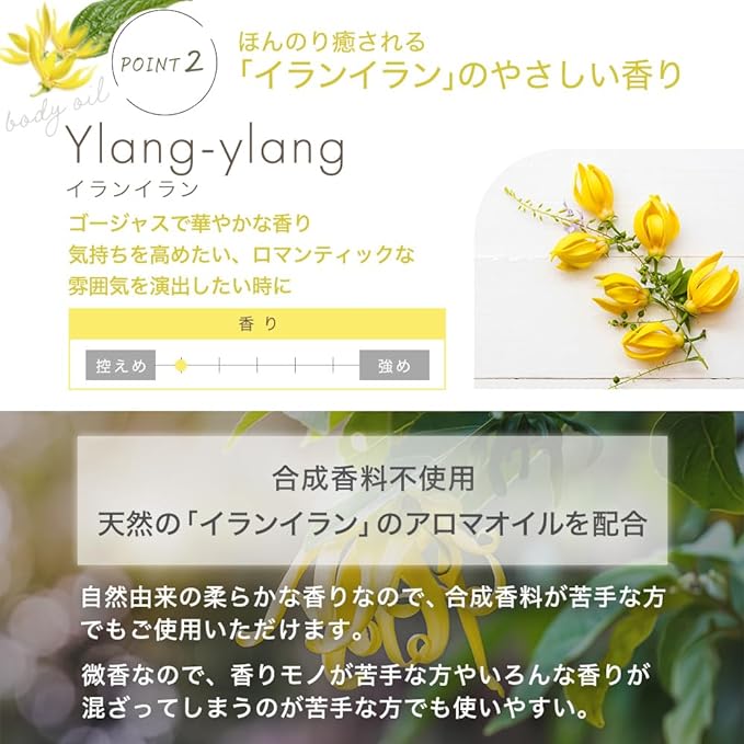 NATURECO Massage Oil, 6.8 fl oz (200 ml), Ylang-Ylang, Body Oil, Massage, Organic, Whole Body, Moisturizing, Care, Dry Skin, Aroma, Water Soluble, Made in Japan, Large Capacity - BeesActive Australia