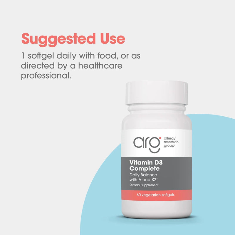 Allergy Research GroupVit D3 Complete 60 ct